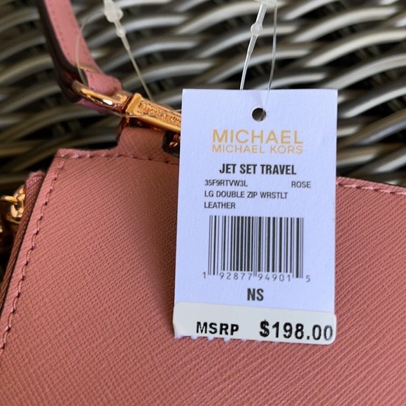 Michael Kors Large Double Zip Wallet Wristlet - Picture 10 of 16